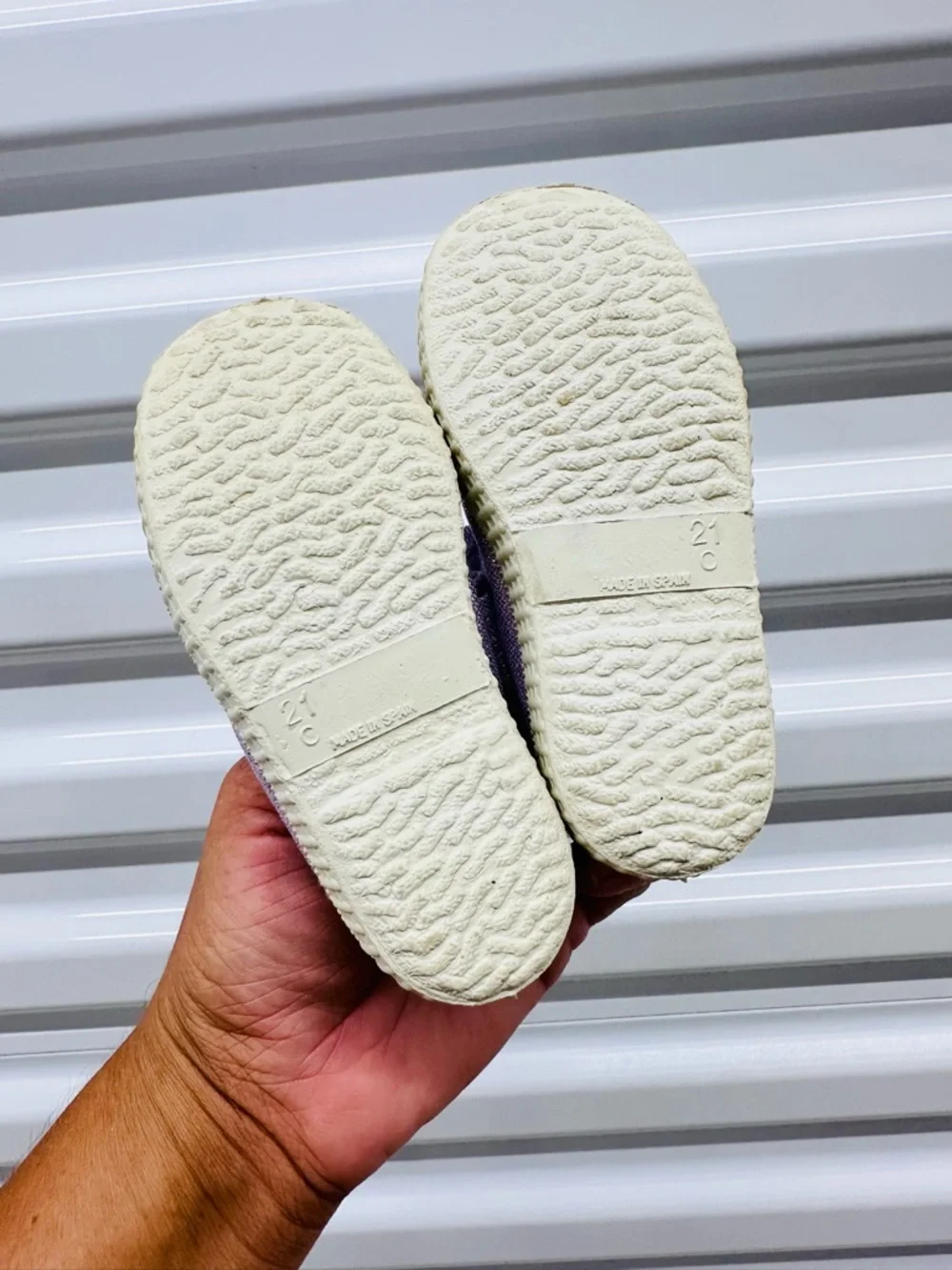 Cienta Lavender Glitter Mary Jane Baby & Walker Shoes